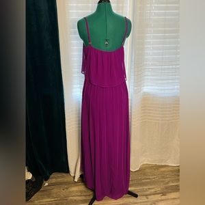 White House black market purple dress